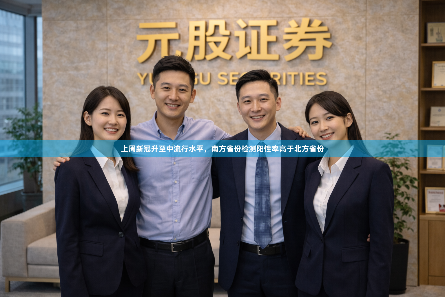 上周新冠升至中流行水平，南方省份检测阳性率高于北方省份